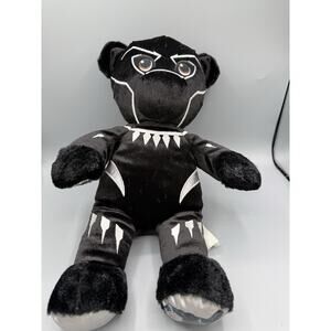 Build-A-Bear Marvel Black Panther Plush Stuffed Animal 16” BAB Exclusive